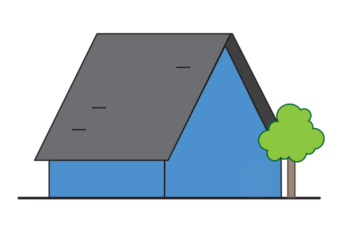 Steep Pitch Roof